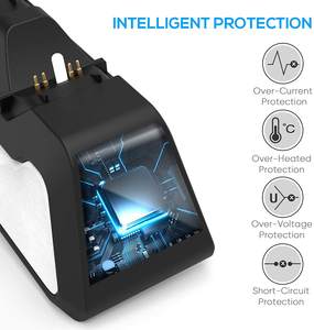<strong>PS5</strong> <strong>Controller</strong> Charger USB Port <strong>DualSense</strong> Fast Charging Dock Station with LED Indicator for Charge up 2 <strong>PS5</strong> Wireless <strong>Controllers</strong> - Product Image 4