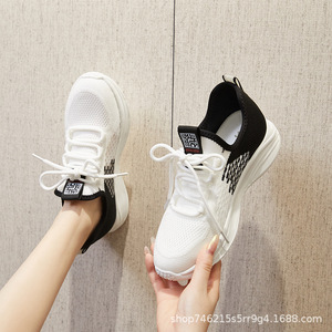 Chaussures décontractées pour femmes adultes, chaussures de sport, chaussures de <span class=keywords><strong>basket</strong></span>-ball, chaussures de course polyvalentes, nouvelle tendance de la mode, chaussures en mesh respirantes, semelle souple, Hottes - Product Image 5