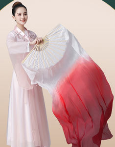 Éventails en soie ultra-minces pour <span class=keywords><strong>accessoires</strong></span> de <span class=keywords><strong>danse</strong></span> <span class=keywords><strong>orientale</strong></span> du ventre pour femmes - Product Image 3