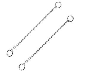 سلسلة جسم معدنية أبدية من الذهب الأبيض الخالص عيار 14 قيراط - Product Image 1