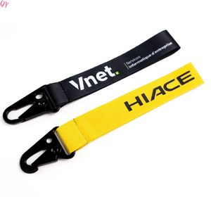 QQ Personalized Airplane Aviation Tags <b>Key</b> RFID Chain Fabric <b>Custom</b> Woven Embroidery Keychains <b>Custom</b> - Product Image 4