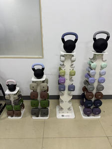 Fullucky Chất lượng cao nhà phòng tập thể dục miễn phí trọng lượng thiết lập với quả tạ lưu trữ Giá để sử dụng nhà - Product Image 6