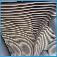 Système de mur rideau en aluminium contemporain personnalisé, finition anodisée, conception insonorisée pour applications intérieures