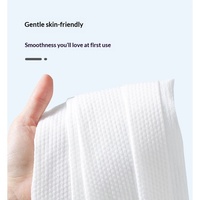 Serviettes jetables en fibres végétales solides, emballées individuellement, pratiques pour les voyages, lingettes pour le visage, serviettes de bain - Unisexe, fabriqué en Chine, petite boîte