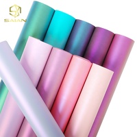 Rouleau de cuir synthétique PU effet caméléon 12x53 pouces, vinyle métallique irisé pour sacs de luxe, portefeuilles et projets DIY