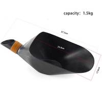 Plateau de service en plastique ABS, outils à café, en plastique, cuillère-mesure, pelle en grains de café (1KG,1.5KG,2KG) 1 pièce