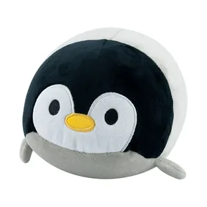 Hewan laut lucu boneka lembut hewan gemuk penguin mainan mewah