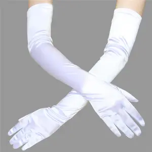 Hochzeits handschuhe Braut Hochzeit Hand handschuhe lange Satin handschuhe