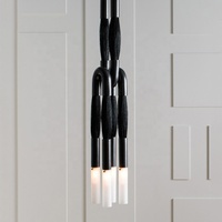 Lampe murale moderne minimaliste en crin de cheval, fabriquée en Chine, lampe murale pour couloir d'hôtel, balcon, lampe suspendue créative pour restaurant