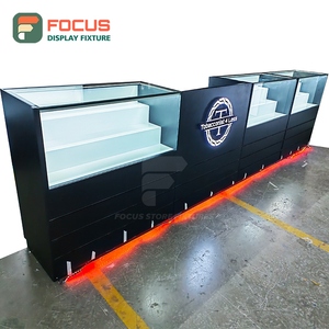 Vitrine à tabac de qualité supérieure avec porte en verre, plusieurs étagères, verrouillable, pour l'exposition de cigarettes - Product Image 6