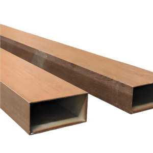 <span class=keywords><strong>Tube</strong></span> en aluminium à grain de bois décoratif, antirouille et résistant à l'usure, directement de l'usine pour <span class=keywords><strong>la</strong></span> décoration d'hôtels - Product Image 5