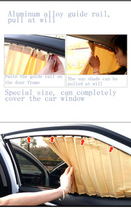 Pare-soleil rétractable <span class=keywords><strong>pour</strong></span> véhicule Commercial modifié, <span class=keywords><strong>rideau</strong></span> confortable Anti-ultraviolet, <span class=keywords><strong>pour</strong></span> voiture - Product Image 3