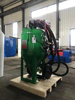 Mesin Sand Blasting Otomatis Bebas Debu DB800 Wet Sandblaster untuk Penghilangan Karat Logam dan Pembersihan Permukaan
