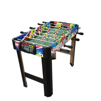 Table de football de table interactive YDZC 33 pouces en MDF pour intérieur, certifiée EN71, avec logo personnalisé