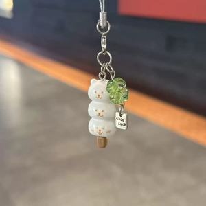 Porte-clés Ours Mignon en Forme de Fruits Confits, Chaîne de Téléphone Ours Dessin Animé Super Mignon, Accessoire Pendentif pour Couples et Amies - Product Image 6
