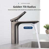 Robinet de salle de bain moderne en laiton à trou unique, chromé, à poignée unique, mélangeur d'eau chaude/froide blanc, prix d'usine