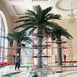 Faux <span class=keywords><strong>grande</strong></span> <span class=keywords><strong>taille</strong></span> sagou palmier extérieur artificiel île des Canaries Date palmier 360 cm décor palmiers - Product Image 5