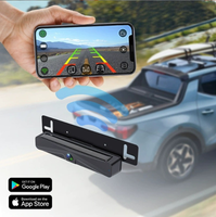 Nouvelle caméra de plaque d'immatriculation à énergie solaire WIFI sans fil dans la voiture APP caméra de recul caméra de voiture