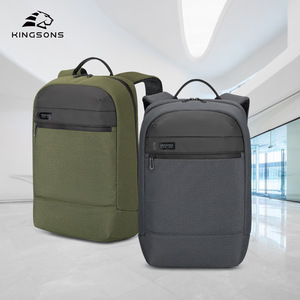 Kingsons Men's Business <b>Backpack</b> 20-35L Laptop <b>Compartment</b> Multi-<b>Compartment</b> Ultralight Shoulder Bag For Commuting - Product Image 1