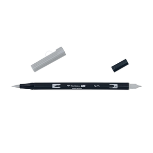 TOMBOW ABT - ปากกาพู่กันสองหัวสีเทาคูลเกรย์ 3 - Product Image 1