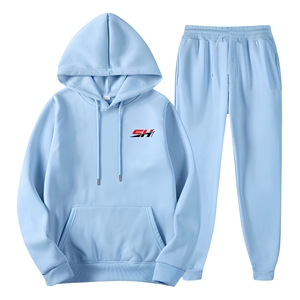 Ensemble de survêtement pour femmes de haute qualité, respirant, taille personnalisée, confortable, ensemble de détente, survêtement en molleton pour femmes, ensemble deux pièces - Product Image 1