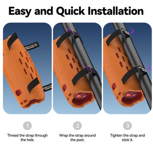 Accessoires de Vélo Housse de Protection Anti-Chute en Silicone pour Enceinte <span class=keywords><strong>JBL</strong></span> <span class=keywords><strong>Charge</strong></span> <span class=keywords><strong>6</strong></span> avec Support pour Vélo et Couleurs Tendance - Product Image 3