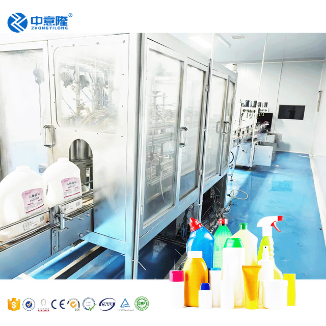 Hot Sale Multi-functional Daily Chemical Detergent Making Filling Packing Machinery Detergent Liquid Soap Production Line