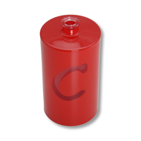 Bouteille de parfum écologique professionnel 100 ml en verre dépoli 30 bouteilles rondes noir blanc rouge pompe 100 ml bouteille de parfum
