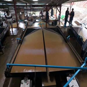 प्रयोगशाला सोने को अलग करने वाली मशीन टिन खनन शेकर टेबल छोटे आकार के गुरुत्वाकर्षण तांबे के हिलने टेबल कीमत - Product Image 1