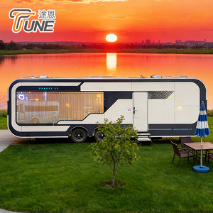 Remolque Móvil para Comida, Carrito de Camping para Café, Helados, Perritos Calientes, Venta Ambulante y Glamping - Product Image 2