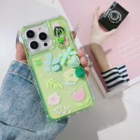 Coque de téléphone tendance à imprimé floral avec pendentif nœud mignon, coque hybride antichoc en TPU et PC pour iPhone 18 17 16 ProMax
