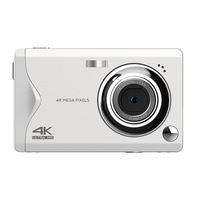 Limited 4K HD 3.0-Inch IPS Screen Autofocus HD Digital Camera(White)