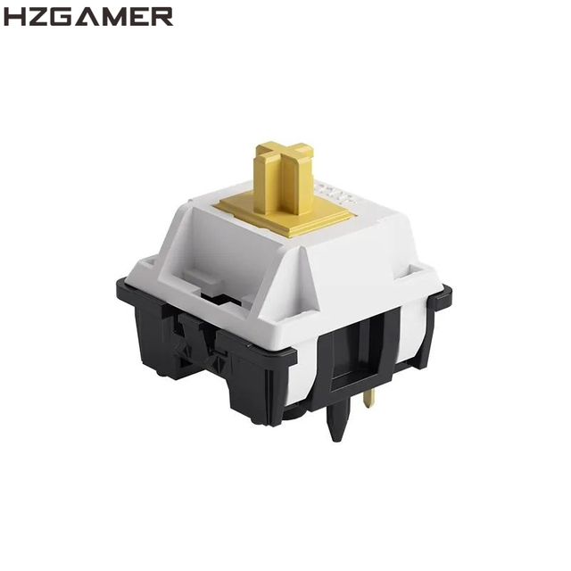 HZGAMER Penguin Switch 5 Pin 48gf Tactile Silent Switch Compatible with MX Mechanical Keyboard Switches