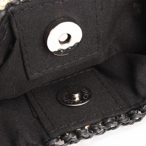 Agent de dropshipping, sacs en paille bohèmes de plage, sacs fourre-tout d'été à fleurs ajourées avec sangles pour les vacances, sac de plage en raphia - Product Image 4