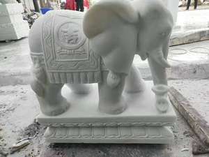 चीन ने विला अपार्टमेंट के इनडोर नक्काशी के लिए आधुनिक वाटरप्रूफ बुद्ध पुष्प डिजाइन प्राकृतिक संगमरमर के ब्लॉक बनाए - Product Image 2