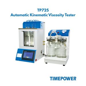 TIMEPOWER TP725 ASTM D445 Viscosimètre automatique à bain pour huile moteur, testeur de viscosité cinématique - Product Image 1