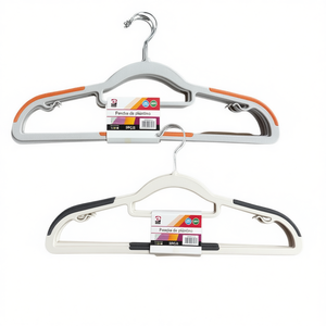 Plastic Hangers Wet And Dry Clothes Hangers 5Pcs Pack For Wardrobe Storage - Product Image 1