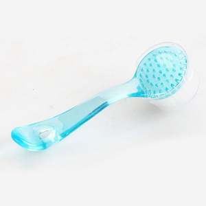 Brosse de nettoyage de poussière en plastique d'art d'ongle professionnel tête ronde maquillage brosse de lavage manucure pédicure outils d'ongle - Product Image 3