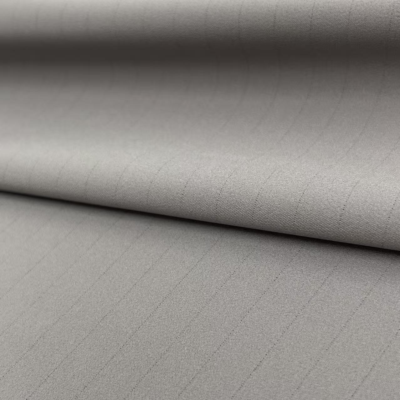 Custom 167gsm Stretch Fabric Polyester Spandex Twill Workwear Comfortable Durable Anti-Static Waterproof Conductive Yarn Fabric