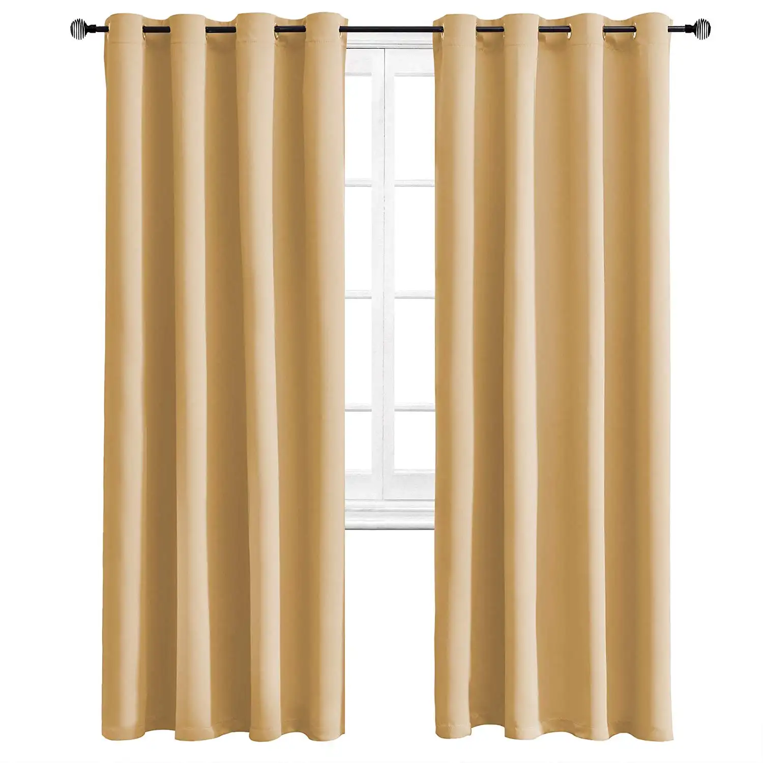 Wholesale Custom Fashionable European Luxury Blackout Curtains for the Living Room