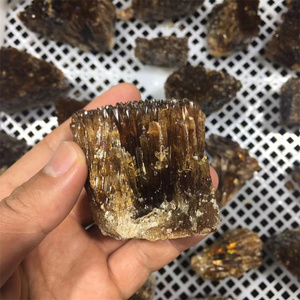 Commercio all'ingrosso Di Cristallo Naturale Del Quarzo Della Pietra Preziosa Pietra grezzo Giallo Calcite cluster di Cristallo ambra miele calcite cluster roccia grezza - Product Image 1