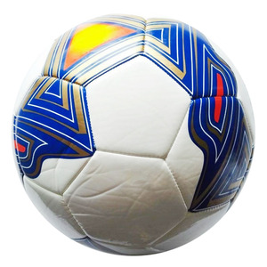 2020 2021 Hot Selling Adult Oem Customized Logo High Quality Official Size 5 Blue And White Football Soccer <span class=keywords><strong>Ball</strong></span> - Product Image 2