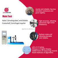 Precio de fábrica, máquina equilibradora de placas de molienda, máquina equilibradora de ruedas de 1000KG, máquina equilibradora dinámica