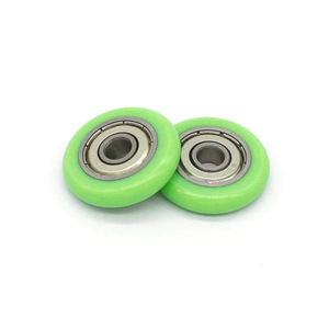 Roulettes de porte et de fenêtre en acier plastifié 626ZZ fournies par le fabricant, roues à roulement de 6*28*6 mm pour tiroirs, roulettes de salle de bain - Product Image 3