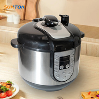 Cuisinière électrique multifonctionnelle intelligente automatique SUNTON pour usage domestique, 1000W, 5L
