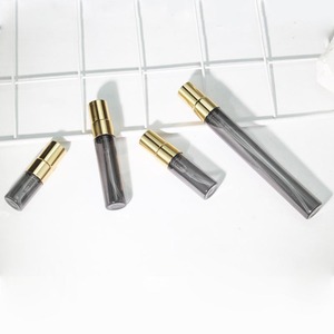 Black Glass <b>Perfume</b> Spray <b>Bottles</b>: 2ml/3ml/5ml/10ml Threaded Refillable <b>Sample</b> <b>Bottles</b> Stock Ready for Wholesale - Product Image 1