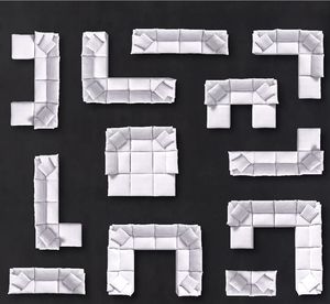 Sassanid nuovo Design <span class=keywords><strong>modernista</strong></span> Italia Veneto divano modulare in pelle di lusso divano più comodo - Product Image 4