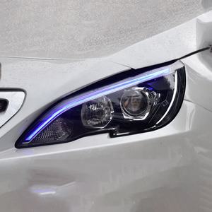 Vland — ensemble <span class=keywords><strong>de</strong></span> phare <span class=keywords><strong>LED</strong></span> avec signalisation directionnelle, feu avant pour Peugeot 408, 308S, 2014, 2015, 2016 - Product Image 2