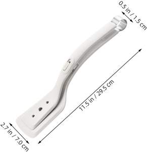 ที่หมุนไข่ซิลิโคนและไม้พาย2-in-1ที่หนีบอาหารทนความร้อนสำหรับแพนเค้กขนมปังฝรั่งเศสและไข่เจียว - Product Image 4