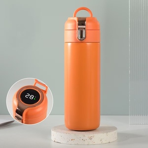 2025 Latest Double Walled Portable Hoop Resistant -shatter Custom High Quality Temperature Display Gift Travel - Product Image 3